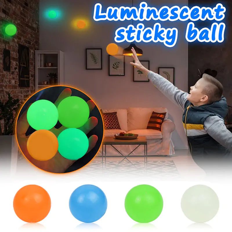 Luminous Sticky Balls