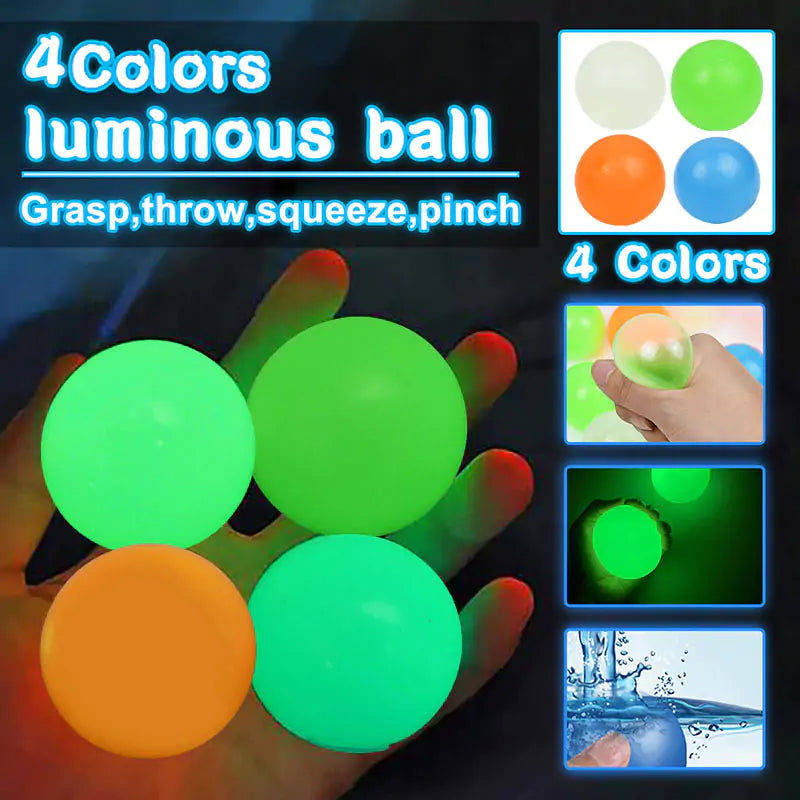 Luminous Sticky Balls