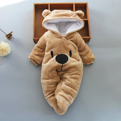 Winter Baby Footie Suit