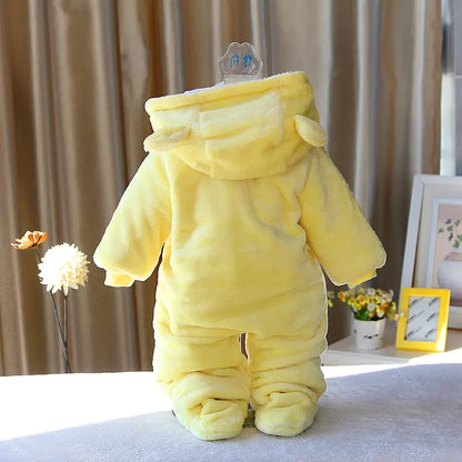 Winter Baby Footie Suit